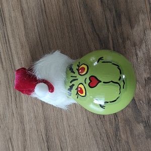 🎉2X HP🎉 Hand painted Grinch ornament